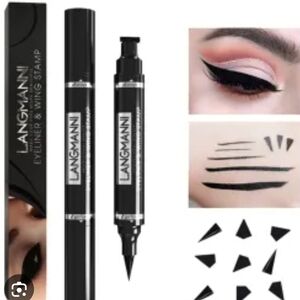 Black Eyeliner & Wing Stamp